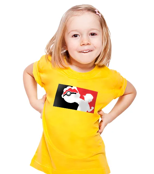 Dziecięca Koszulka Żółta Pokemon Ash