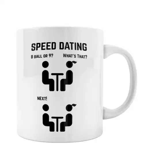 Kubek ceramiczny speed dating 8 ball or 9