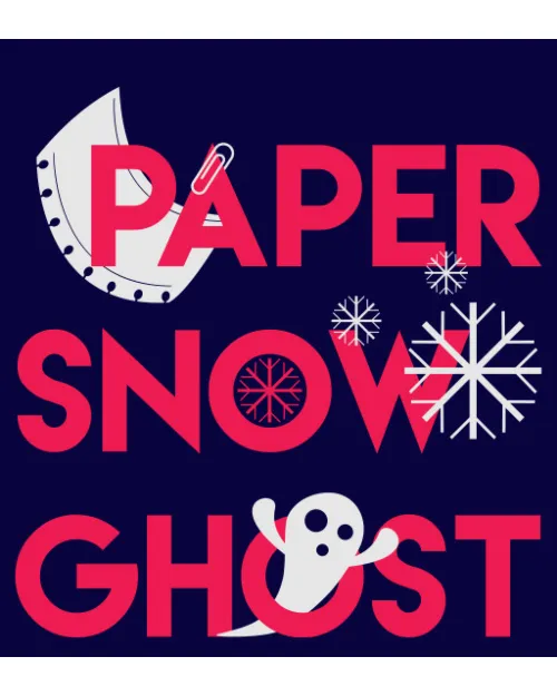 FRIENDS - PAPER SNOW GHOST