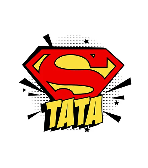 Nadruk Super Tata